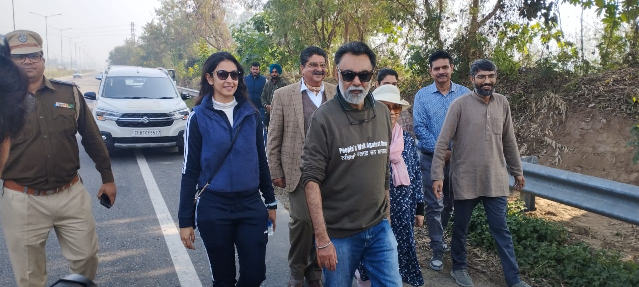 उपायुक्त ने नशा विरोधी अभियान का जिले में आगमन पर स्वागत किया